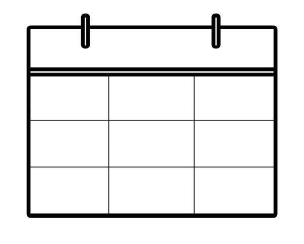 リング付きカレンダーアイコン